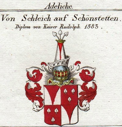 Wappen der Adeligen von Schleich Wappen der Adeligen von Schleich